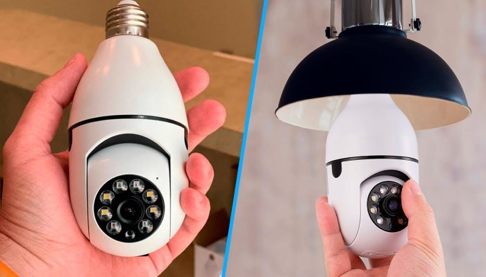 Light Bulb Security Cameras