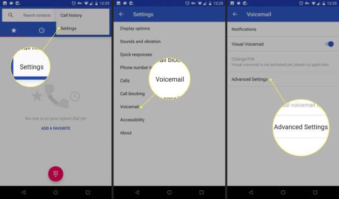 Advanced Voicemail Features on Android