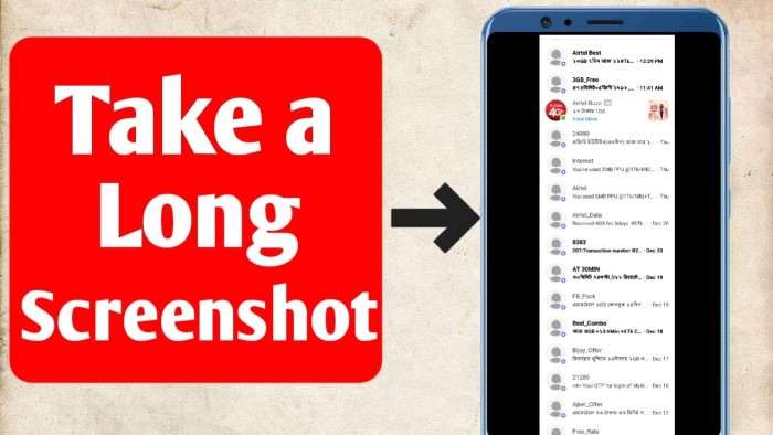 Capturing Long or Scrolling Screenshots