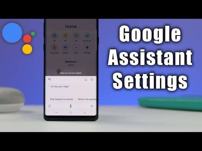 Exploring Google Assistant Settings