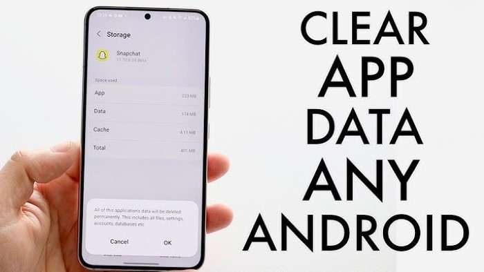 How to Clear App Data vs. Cache