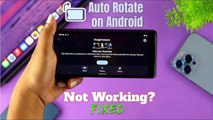 How to Disable Screen Rotation on Android