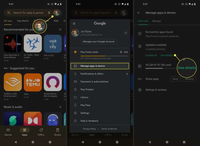 How to Update Apps on Android 1