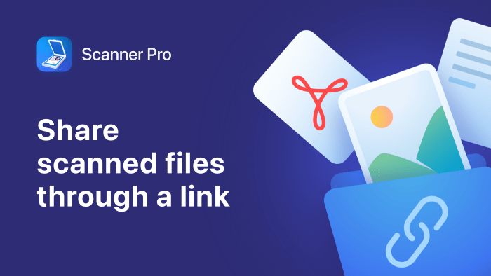 Saving and Sharing Scanned Documents