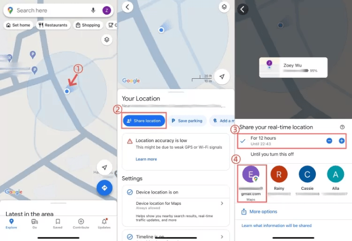 Understanding Location Sharing Across Platforms