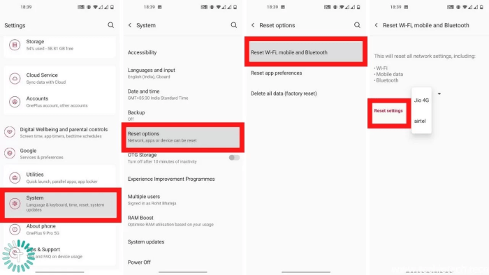 Understanding Network Settings on Android