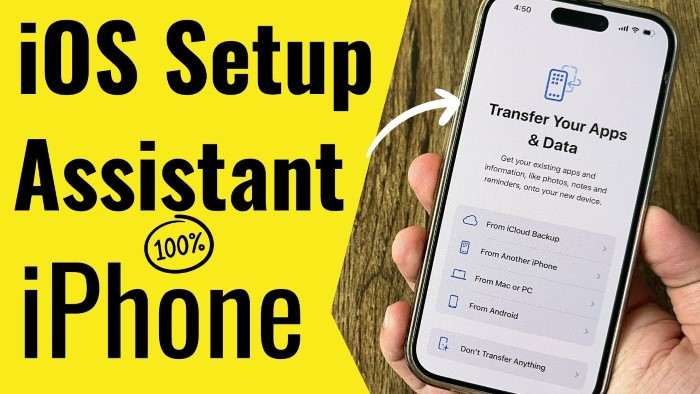 Understanding iOS Setup Assistant