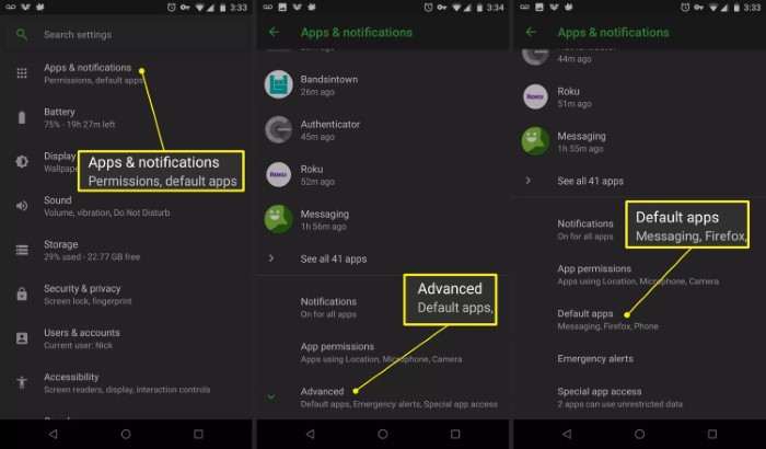 Understanding the Android Settings App