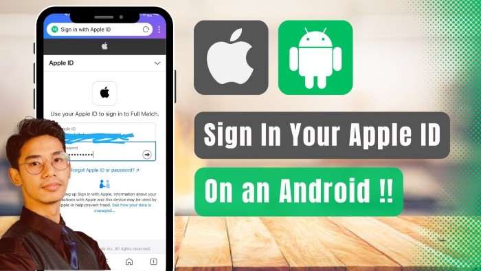 Using Your Apple ID on Android