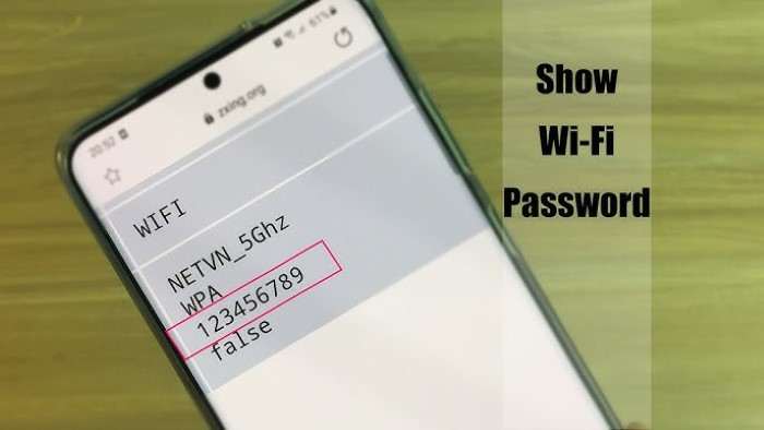 Viewing Wi Fi Password on Android Using Settings