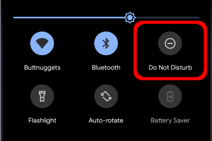 What is Do Not Disturb on Android