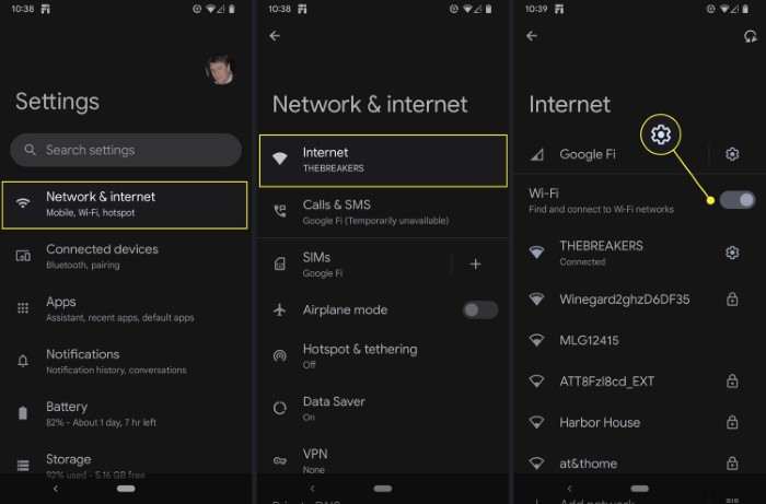 WiFi Password Retrieval on Android