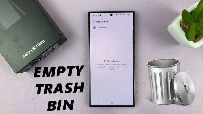 how to delete trash on android 1