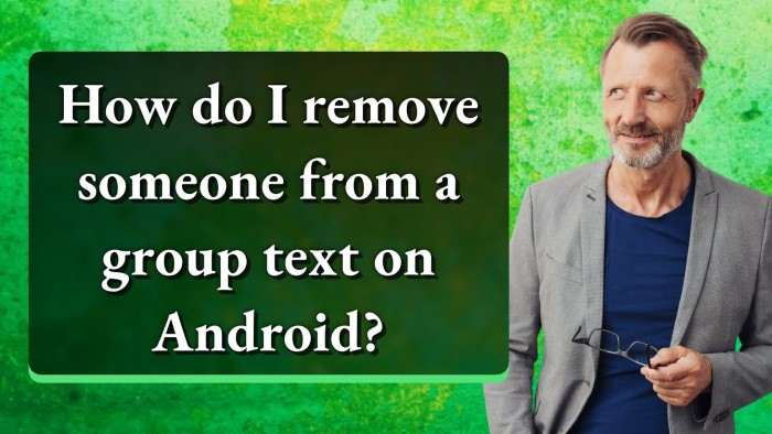 remove someone from group text android 1