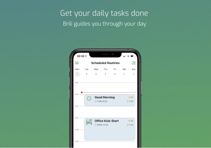 Daily Routines with a Multi App